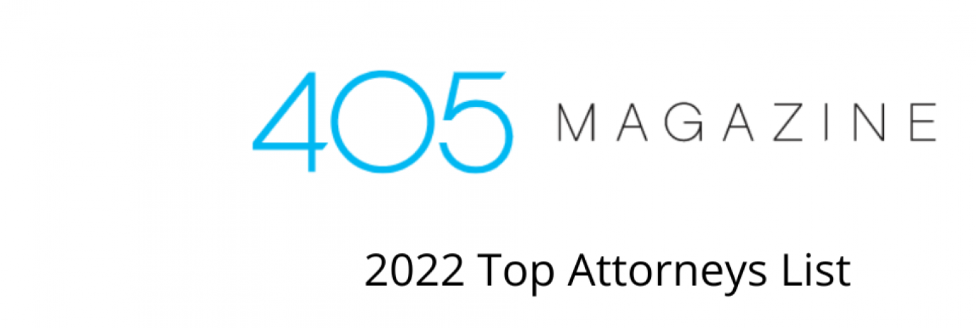 405 Magazine 2022 Top Attorneys List