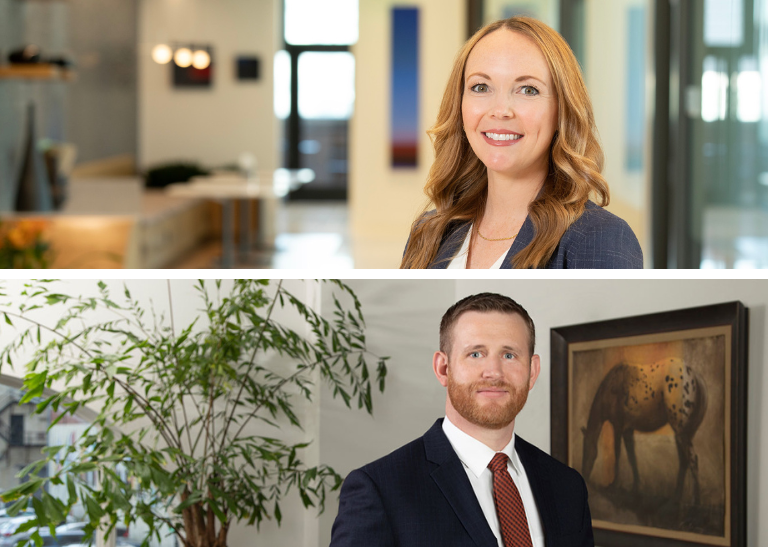 Tulsa Attorney Kristen P. Evans and Logan James