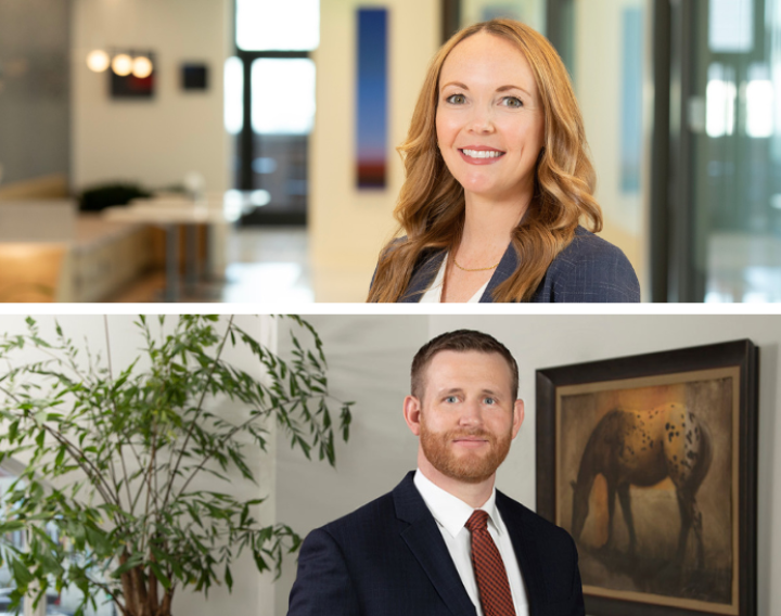 Tulsa Attorney Kristen P. Evans and Logan James