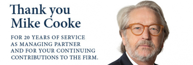 Mike Cooke of Tulsa is retiring after a successful 20 years at the firm's helm