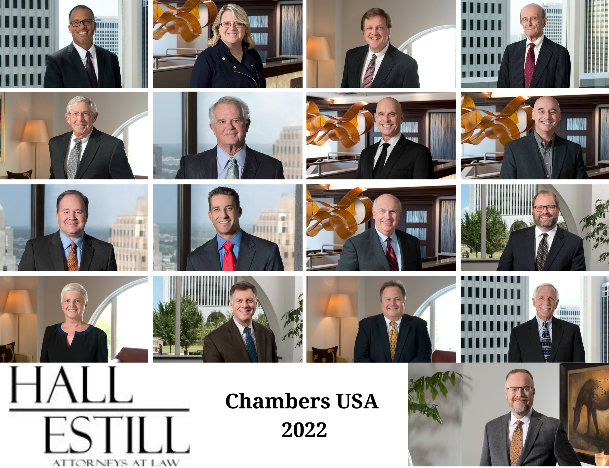 Hall Estill Attorneys at Law - Chambers USA 2022